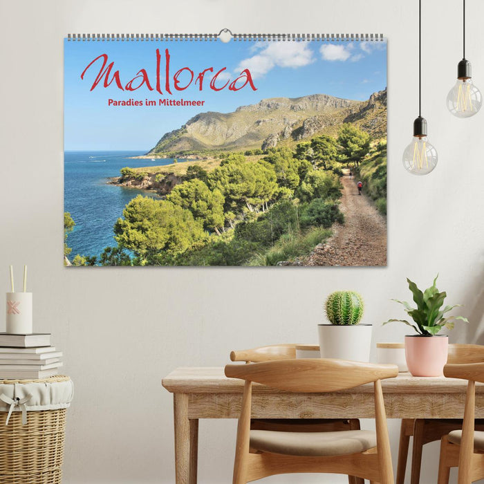 Mallorca - Paradies im Mittelmeer (CALVENDO Wandkalender 2025)