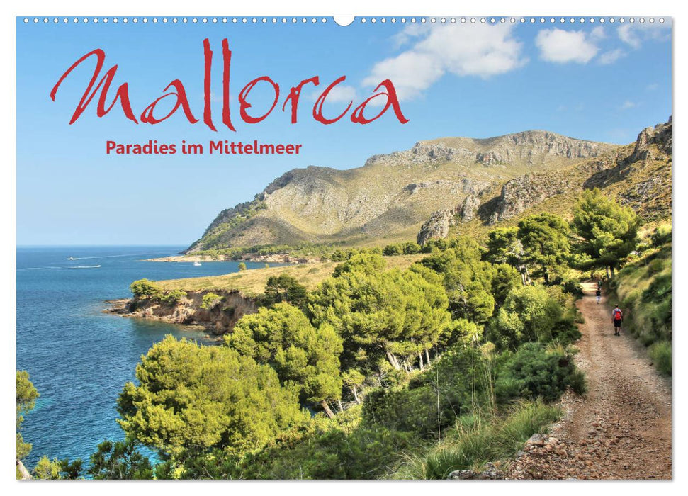 Mallorca - Paradies im Mittelmeer (CALVENDO Wandkalender 2025)