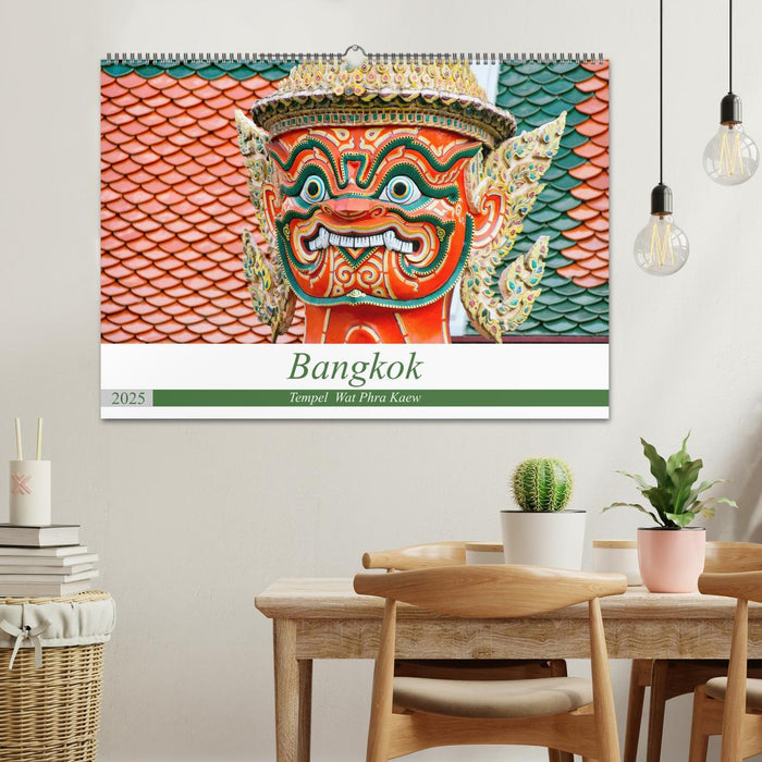 Bangkok - Tempel Wat Phra Kaew (CALVENDO Wandkalender 2025)