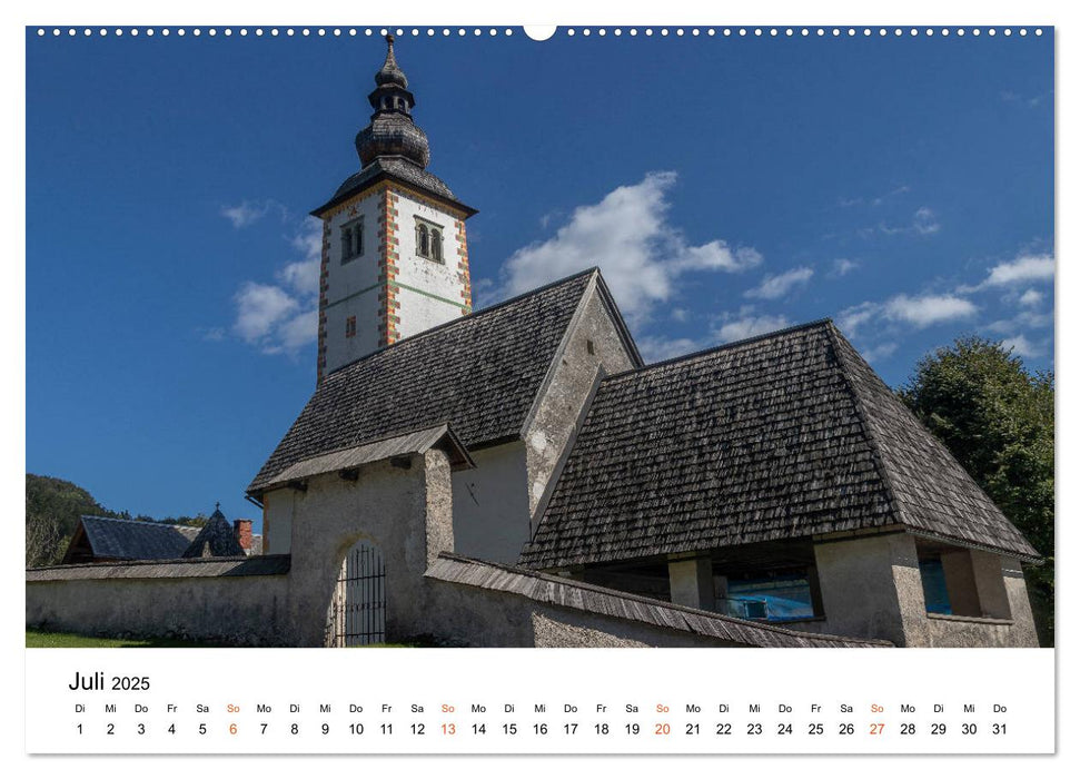 Oberkrain und Triglav-Nationalpark (CALVENDO Premium Wandkalender 2025)