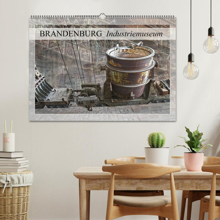 Brandenburg Industriemuseum (CALVENDO Wandkalender 2025)