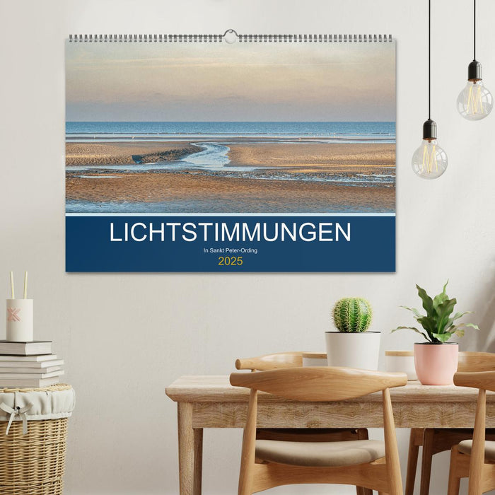 Lichtstimmungen in Sankt Peter-Ording (CALVENDO Wandkalender 2025)