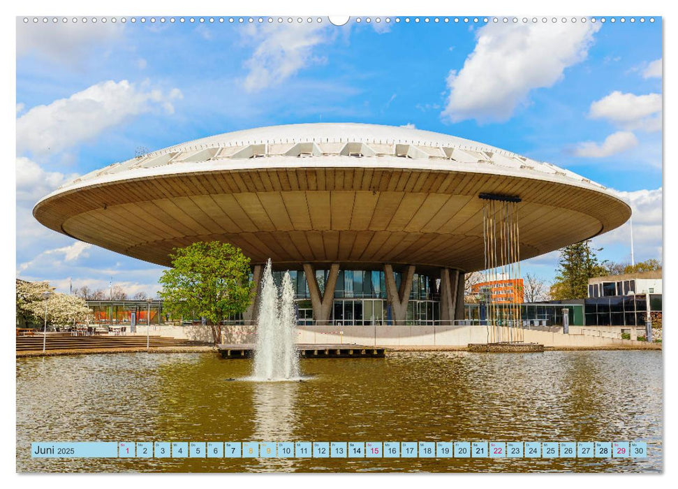 High-Tech-Architektur - Impressionen eines modernen Baustils (CALVENDO Premium Wandkalender 2025)