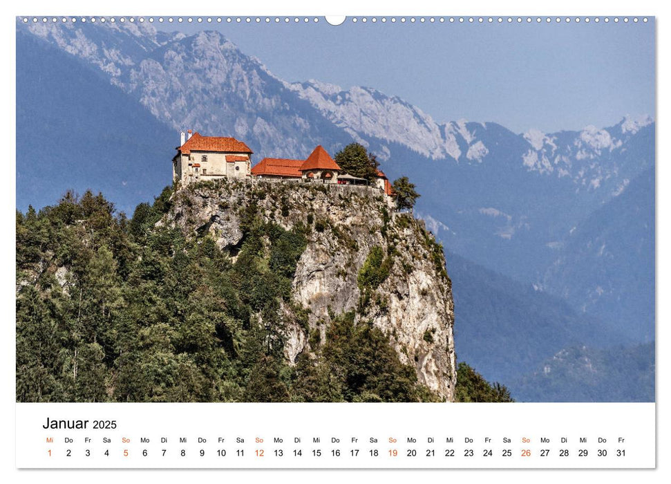 Oberkrain und Triglav-Nationalpark (CALVENDO Wandkalender 2025)