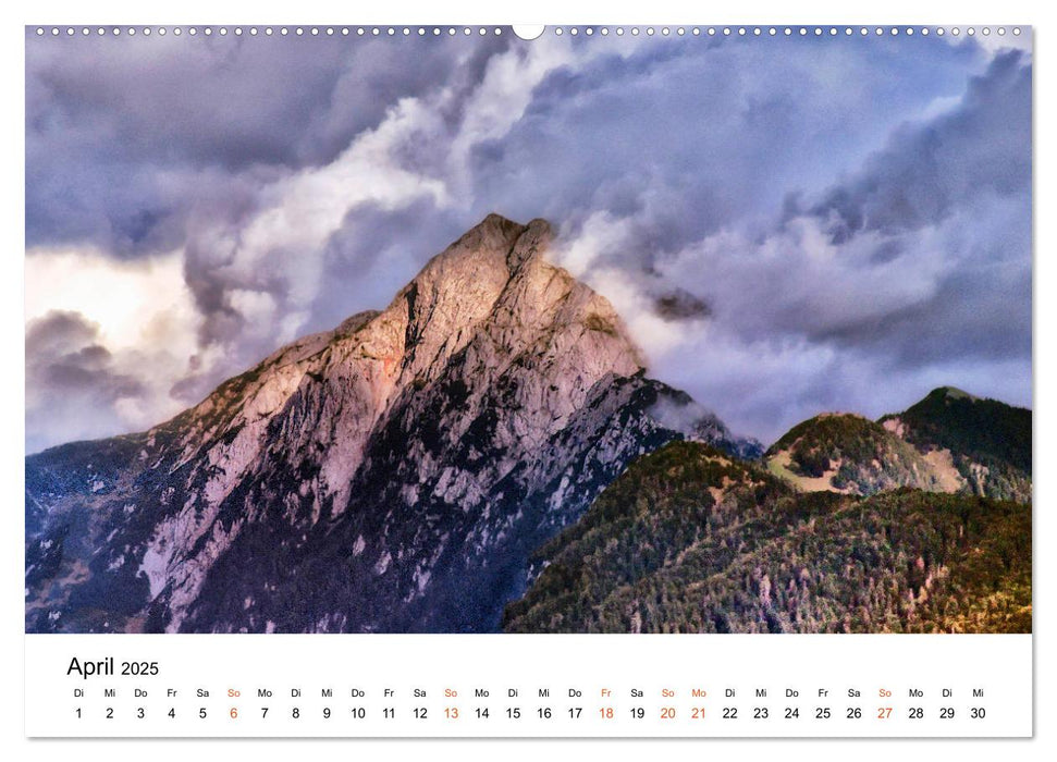 Oberkrain und Triglav-Nationalpark (CALVENDO Wandkalender 2025)