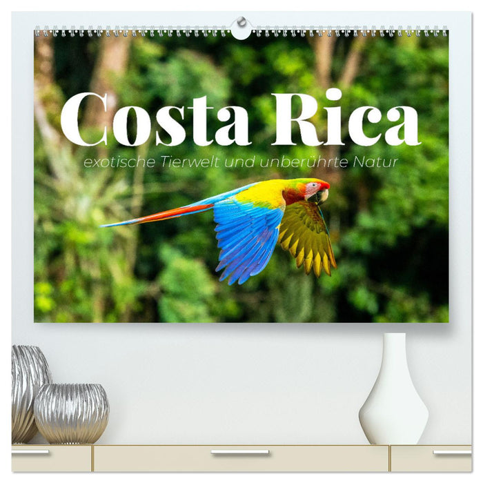 Costa Rica - exotische Tierwelt und unberührte Natur (CALVENDO Premium Wandkalender 2025)