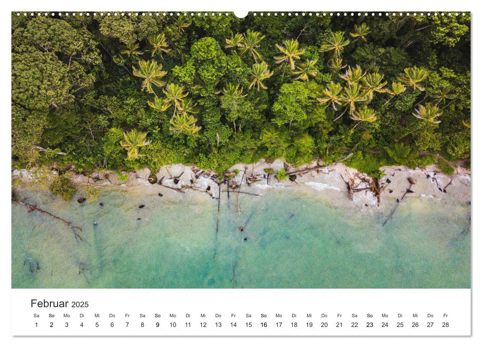 Costa Rica - exotische Tierwelt und unberührte Natur (CALVENDO Premium Wandkalender 2025)