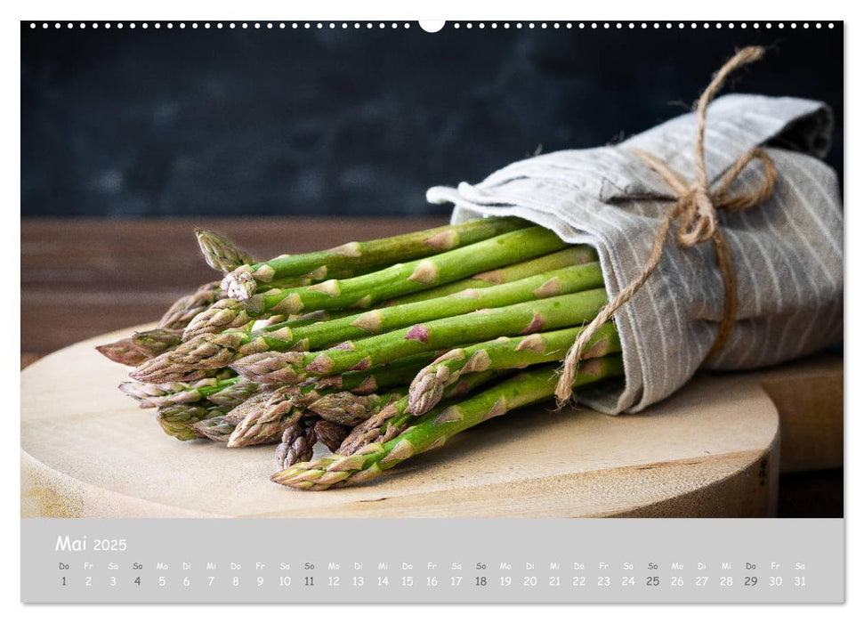 authentic FOOD art Obst und Gemüse (CALVENDO Premium Wandkalender 2025)