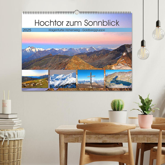 Hochtor zum Sonnblick (CALVENDO Wandkalender 2025)