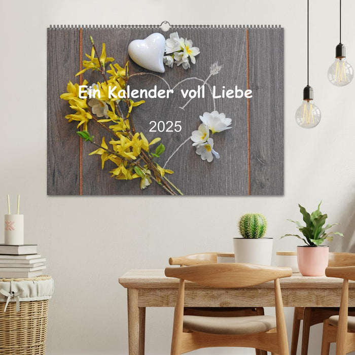 Ein Kalender voll Liebe (CALVENDO Wandkalender 2025)