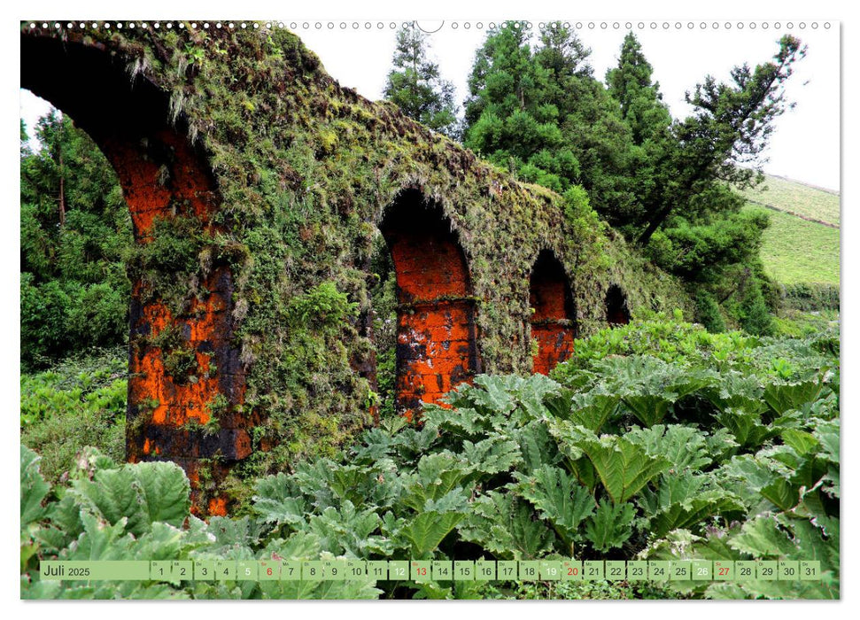 São Miguel Ein Hoch auf die Azoren (CALVENDO Premium Wandkalender 2025)