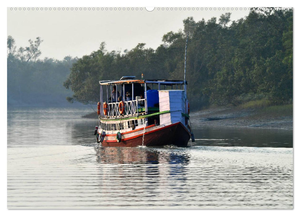 Indien Sunderbans (CALVENDO Premium Wandkalender 2025)