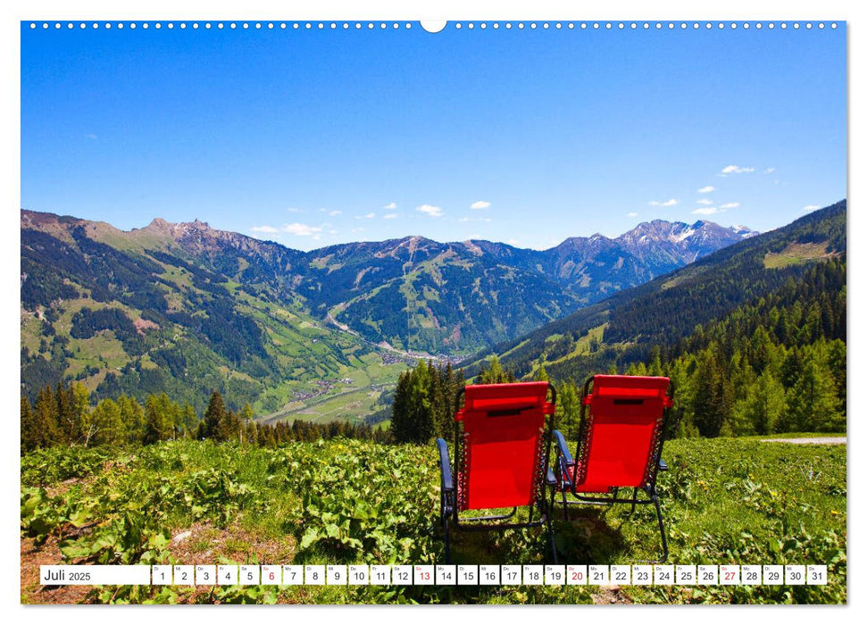 Grüße aus Dorfgastein (CALVENDO Premium Wandkalender 2025)