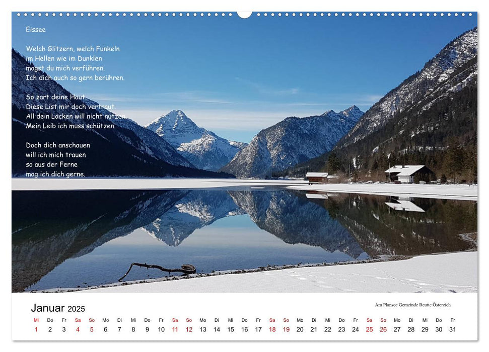 Natur Ein Hauch von Poesie (CALVENDO Wandkalender 2025)