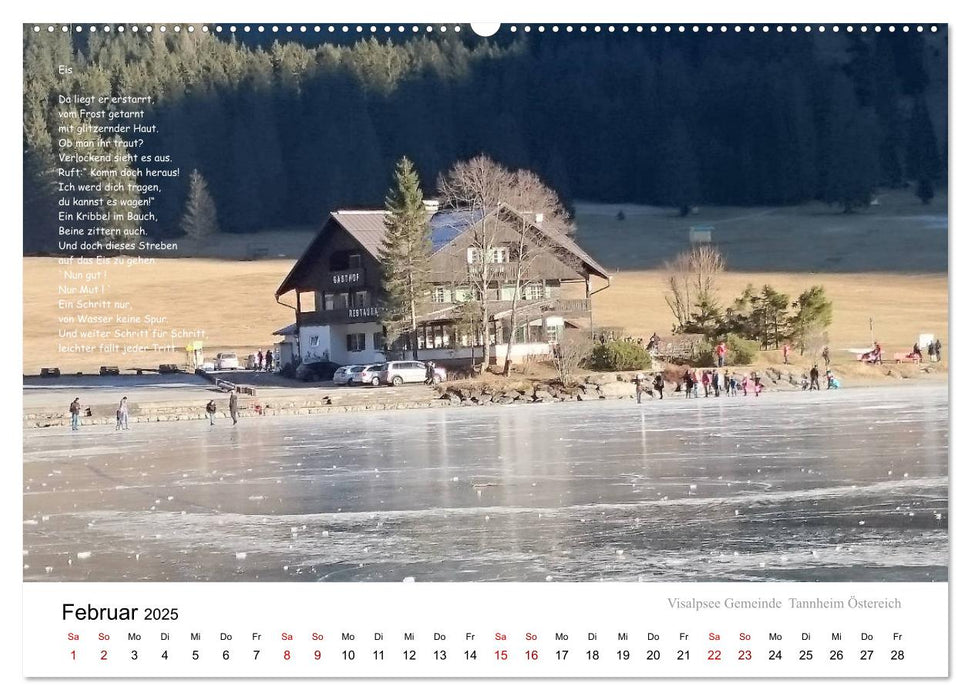 Natur Ein Hauch von Poesie (CALVENDO Wandkalender 2025)