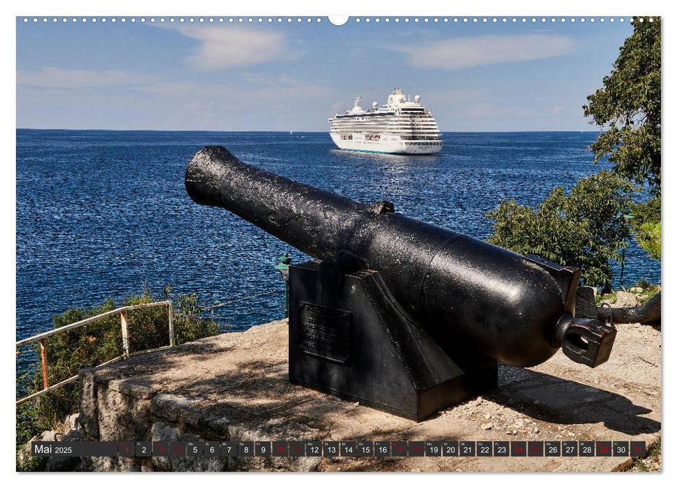 Rovinj, Perle Istriens (CALVENDO Premium Wandkalender 2025)