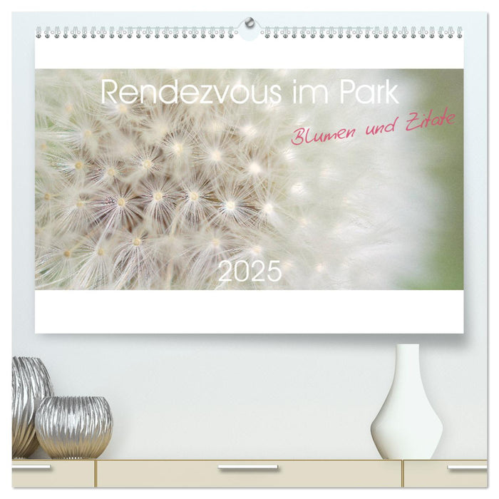 Rendezvous im Park (CALVENDO Premium Wandkalender 2025)