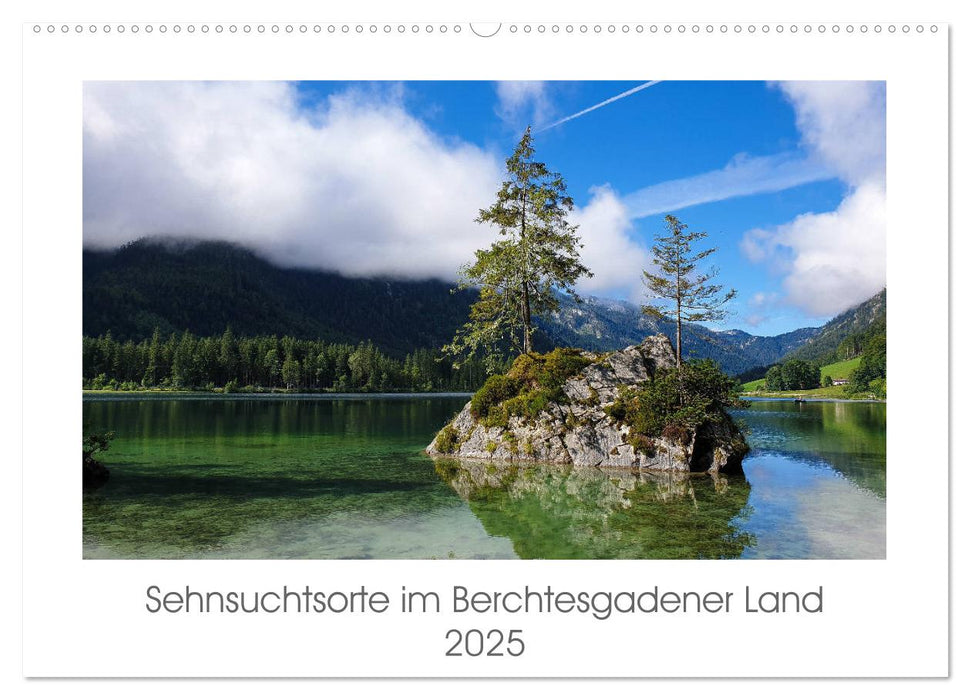 Sehnsuchtsorte im Berchtesgadener Land (CALVENDO Wandkalender 2025)