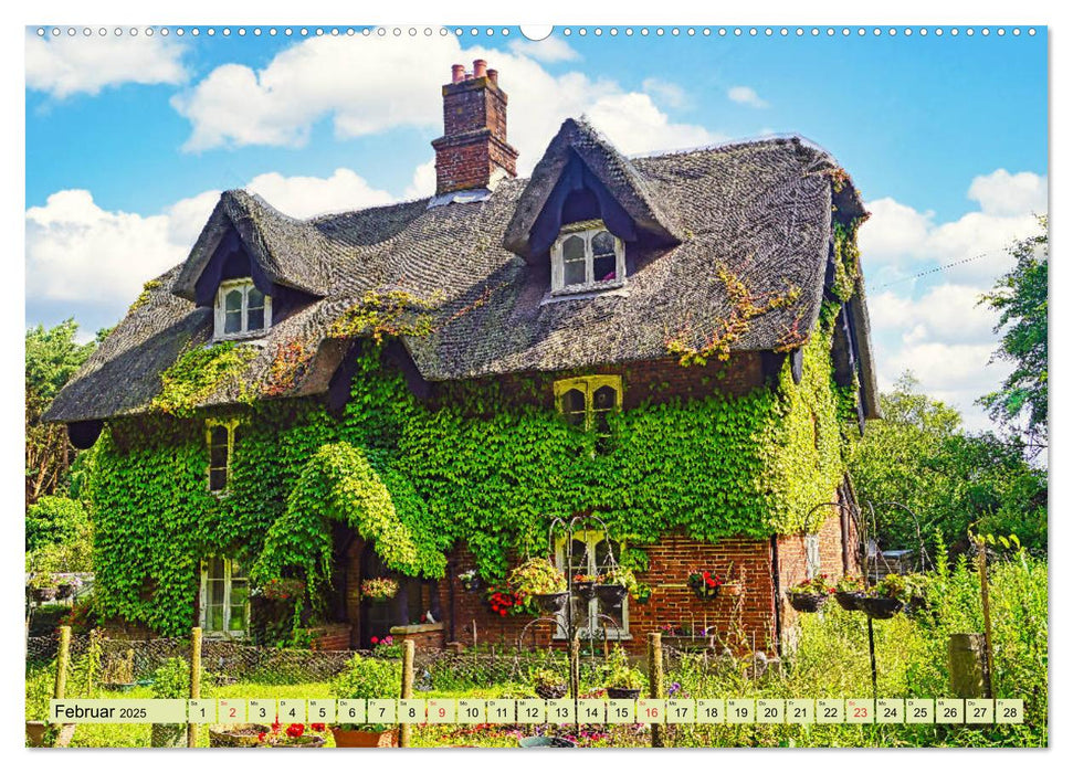 Rundreise in England (CALVENDO Premium Wandkalender 2025)