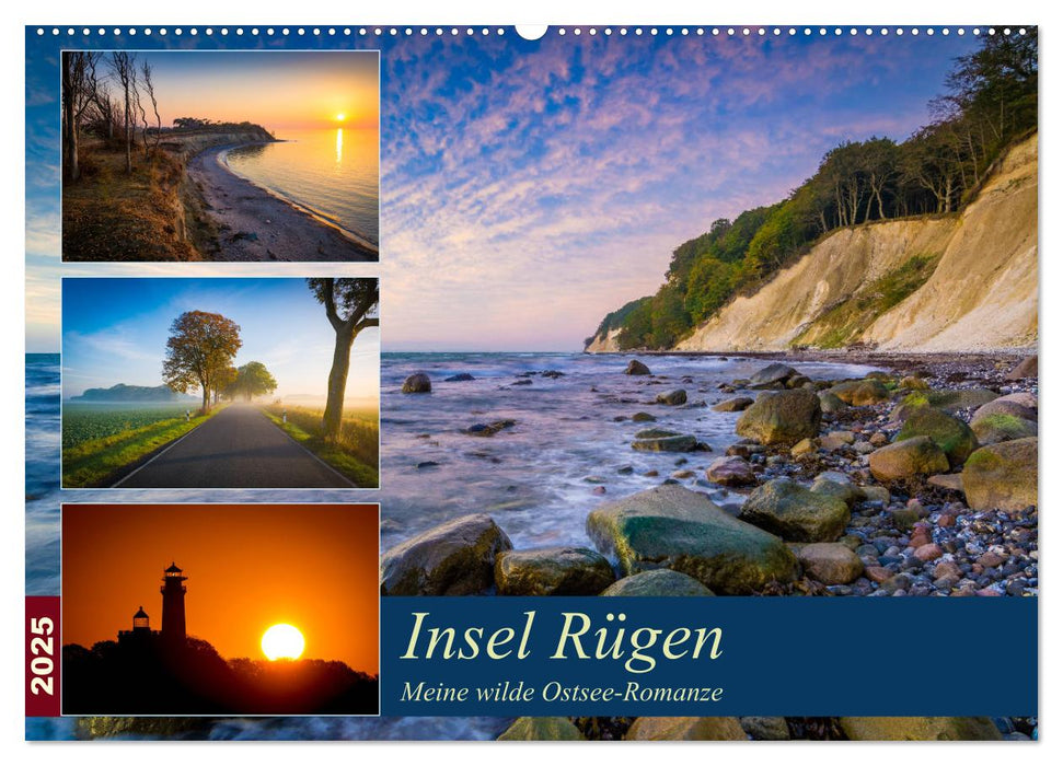 Insel Rügen - Meine wilde Ostsee-Romanze (CALVENDO Wandkalender 2025)