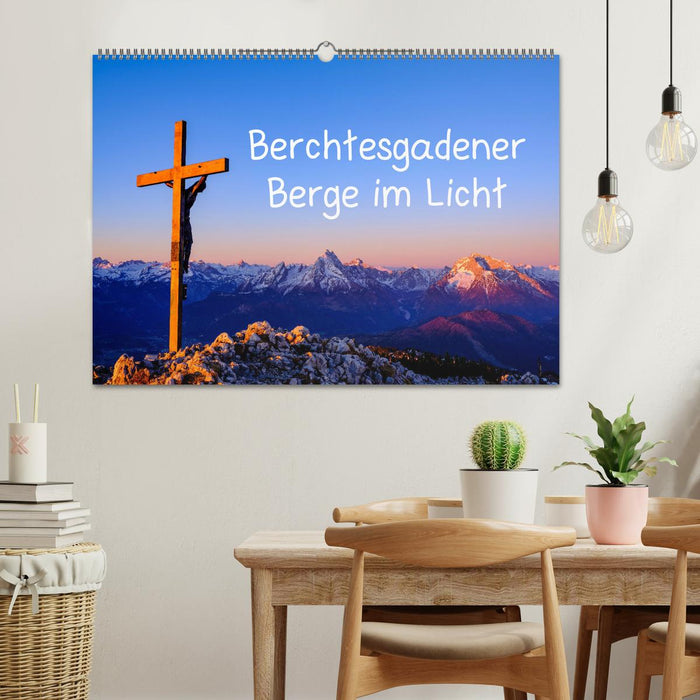 Berchtesgadener Berge im Licht (CALVENDO Wandkalender 2025)