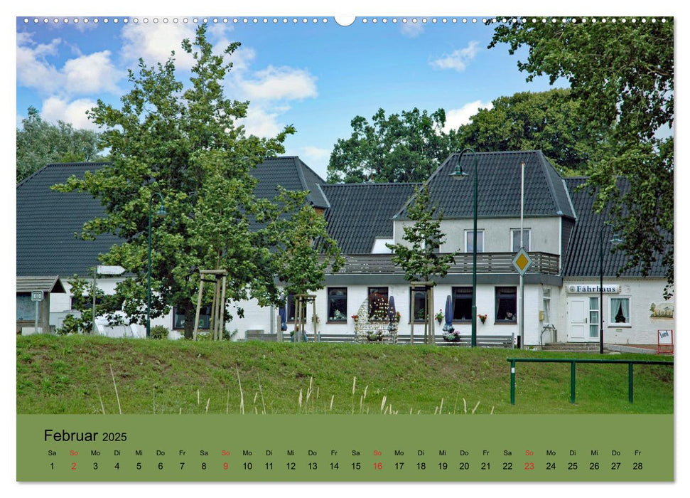 Schwabstedt an der Treene (CALVENDO Premium Wandkalender 2025)