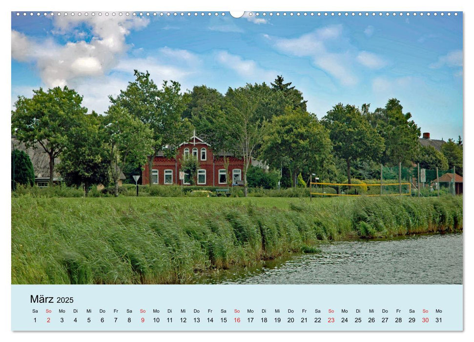 Schwabstedt an der Treene (CALVENDO Premium Wandkalender 2025)