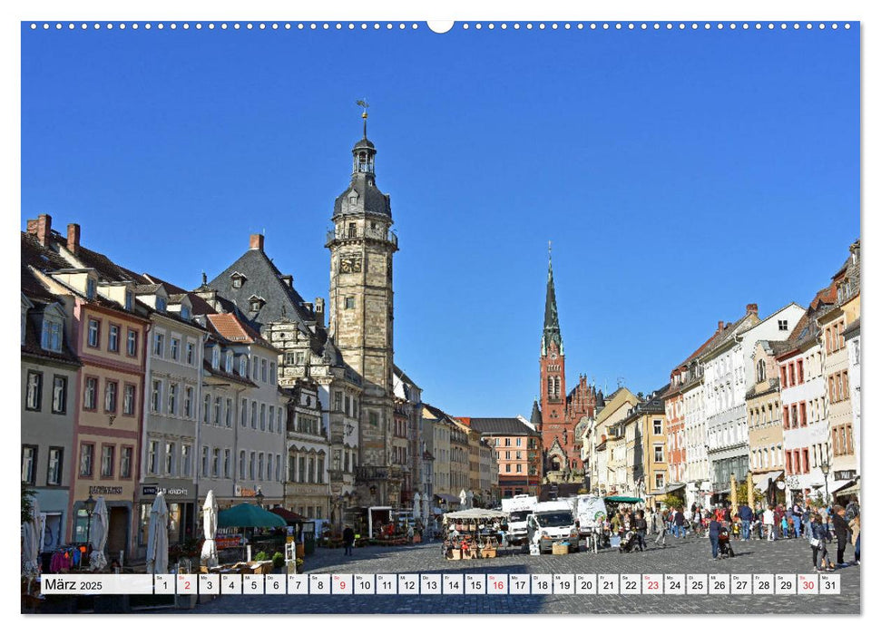 ALTENBURG, die alte Residenzstadt (CALVENDO Premium Wandkalender 2025)