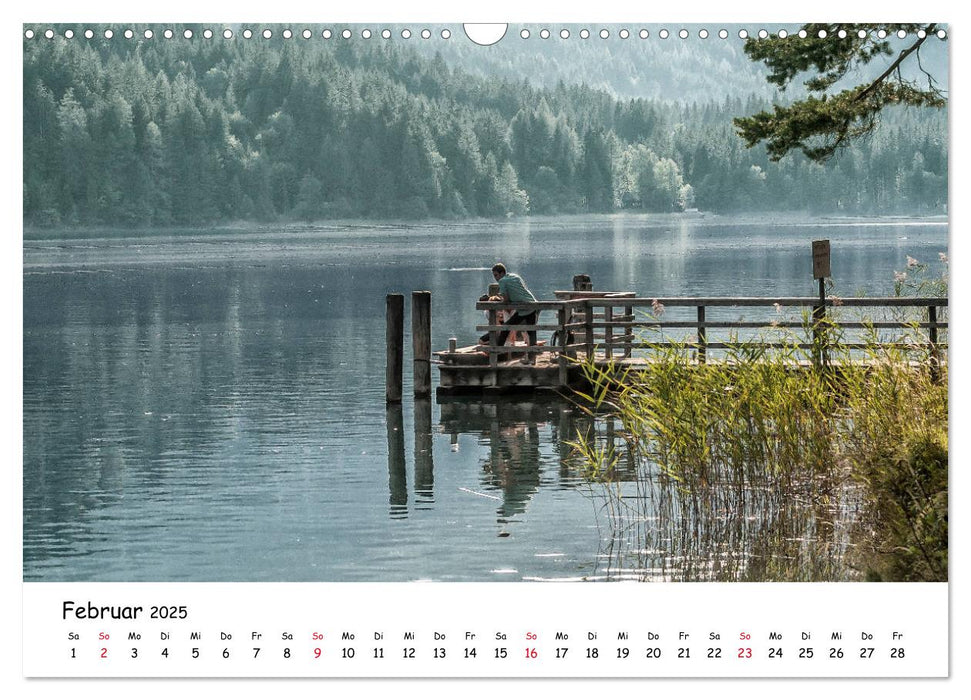 Wanderbarer Weißensee (CALVENDO Wandkalender 2025)