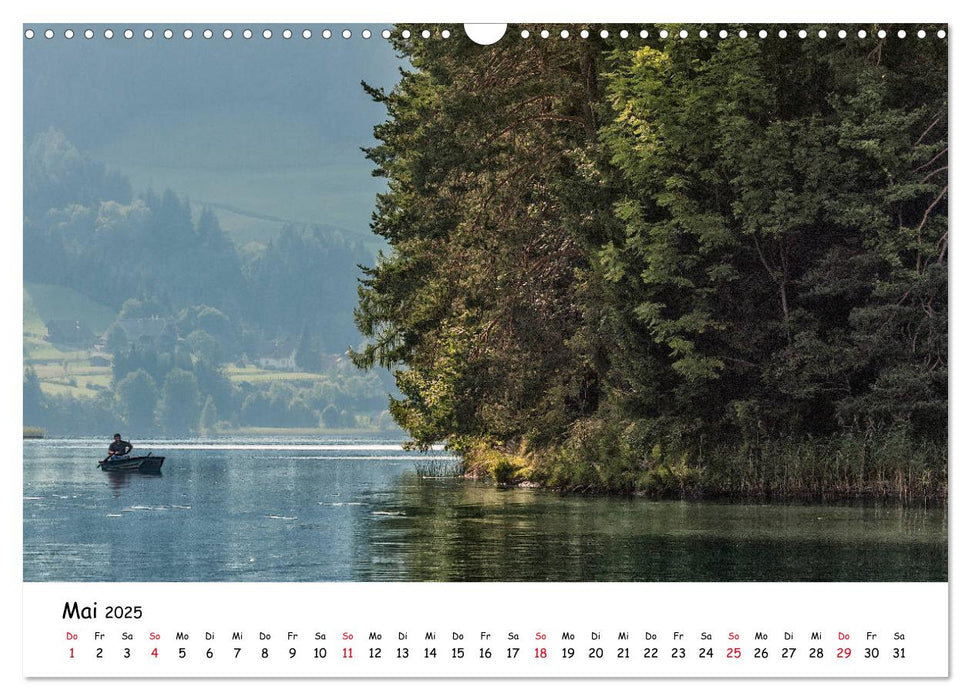 Wanderbarer Weißensee (CALVENDO Wandkalender 2025)