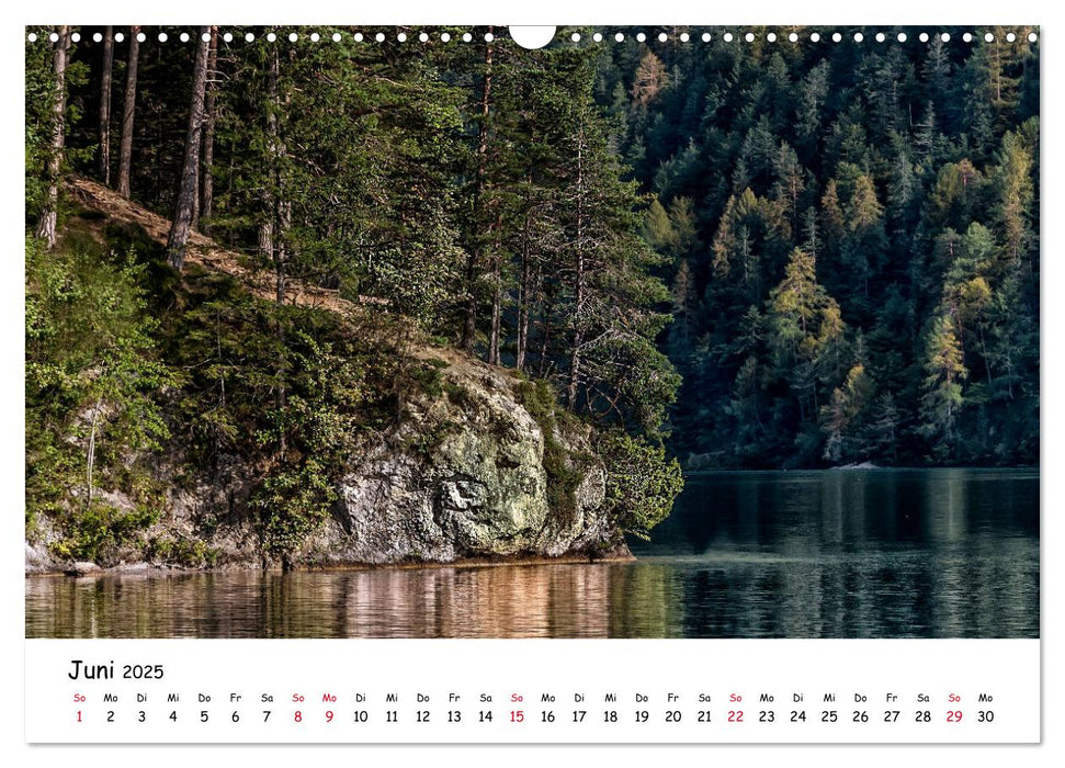 Wanderbarer Weißensee (CALVENDO Wandkalender 2025)