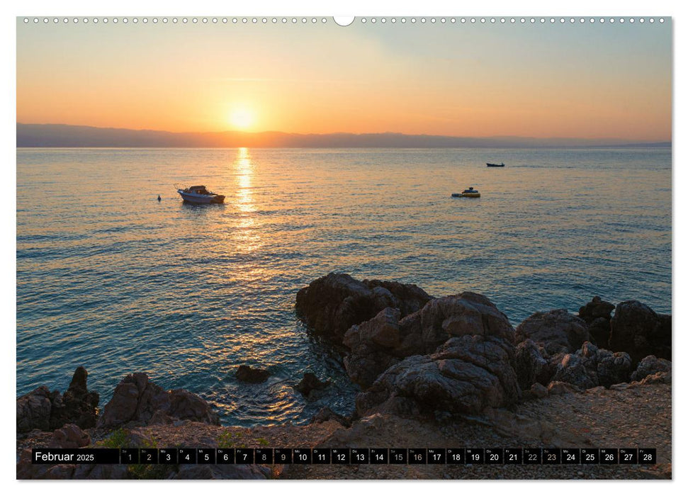 Moscenicka Draga 2025 - Urlaubsparadies an der Kvarner Bucht (CALVENDO Premium Wandkalender 2025)