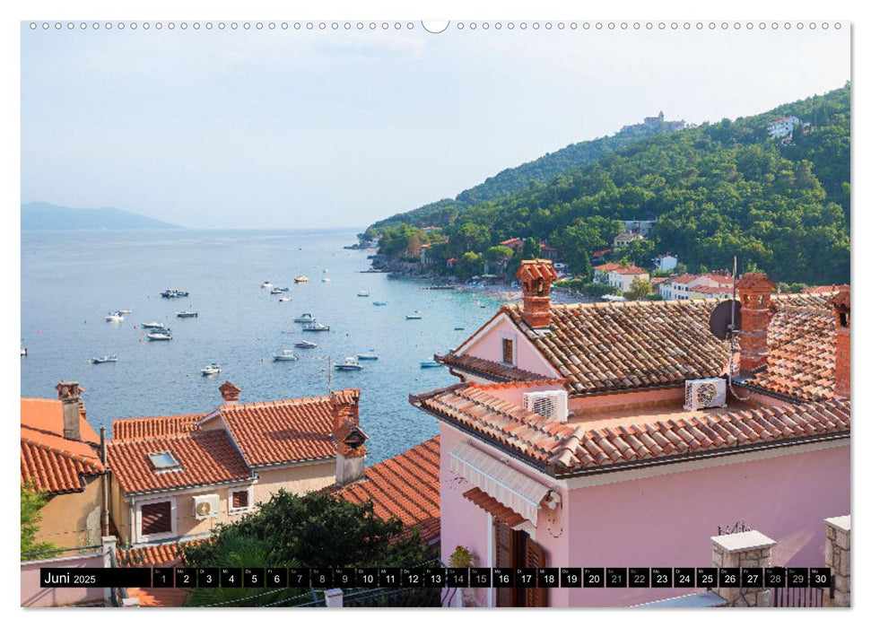 Moscenicka Draga 2025 - Urlaubsparadies an der Kvarner Bucht (CALVENDO Premium Wandkalender 2025)