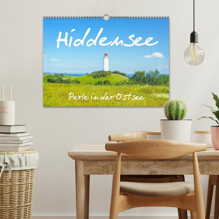 Hiddensee - Perle in der Ostsee (CALVENDO Wandkalender 2025)