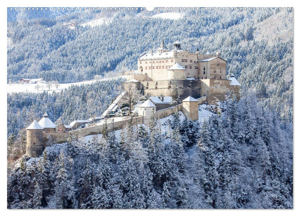 Die Festung Hohenwerfen (CALVENDO Premium Wandkalender 2025)