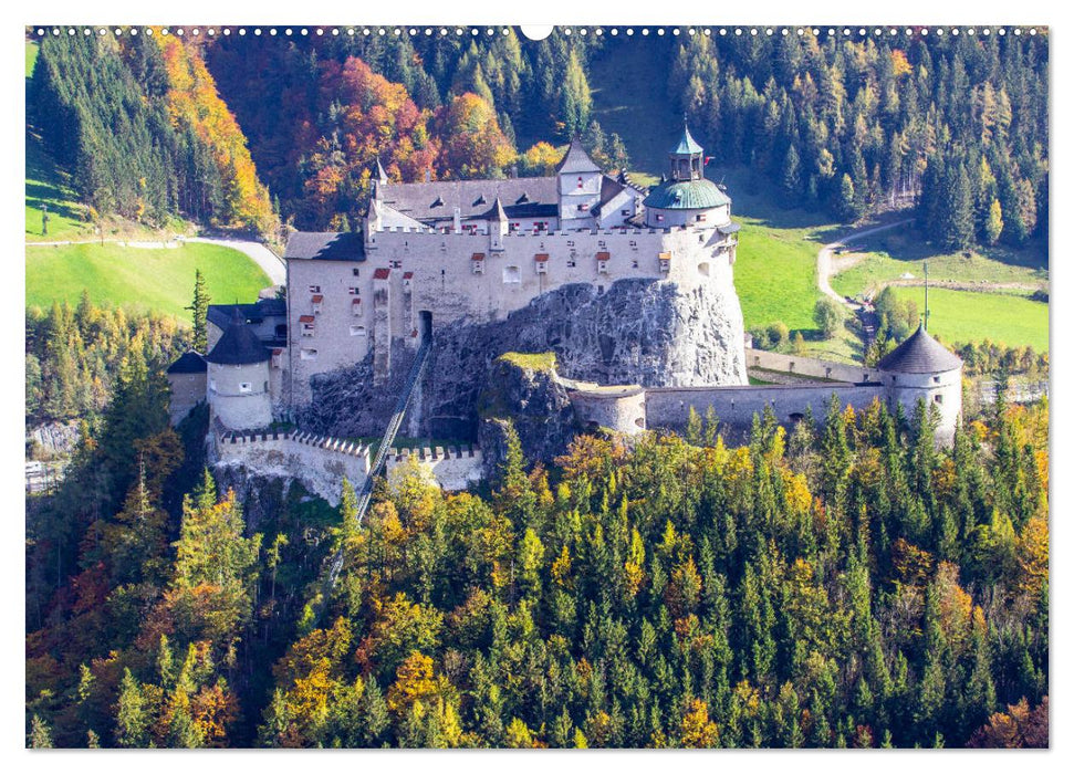 Die Festung Hohenwerfen (CALVENDO Premium Wandkalender 2025)