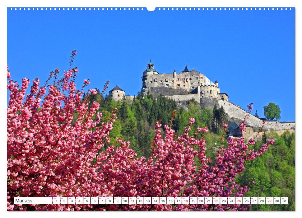 Die Festung Hohenwerfen (CALVENDO Premium Wandkalender 2025)