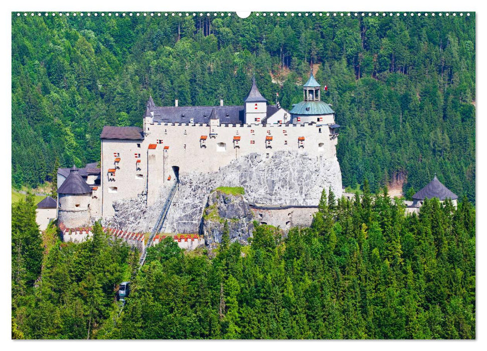 Die Festung Hohenwerfen (CALVENDO Premium Wandkalender 2025)