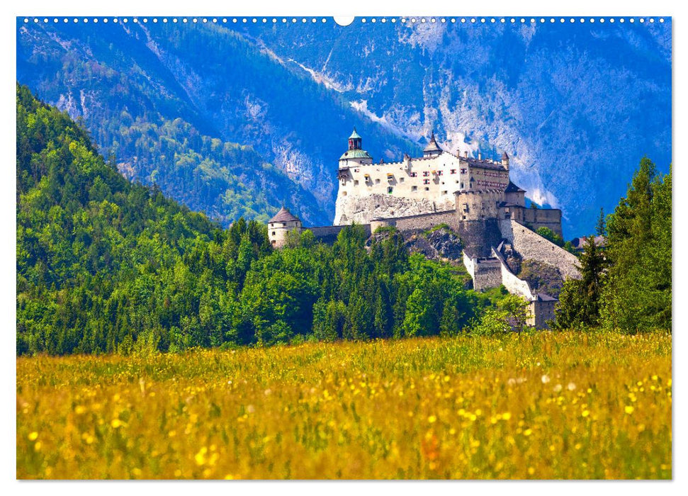 Die Festung Hohenwerfen (CALVENDO Premium Wandkalender 2025)