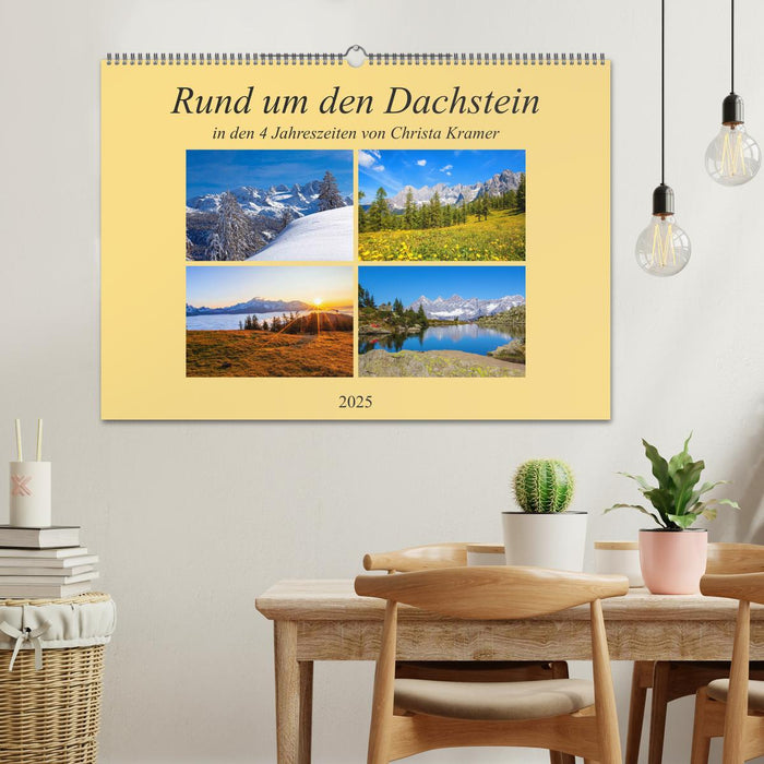 Rund um den Dachstein (CALVENDO Wandkalender 2025)