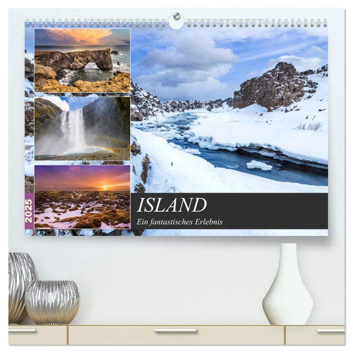 ISLAND Ein fantastisches Erlebnis (CALVENDO Premium Wandkalender 2025)