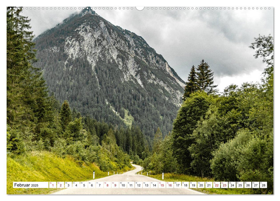 Tiroler Alpenglühen (CALVENDO Premium Wandkalender 2025)