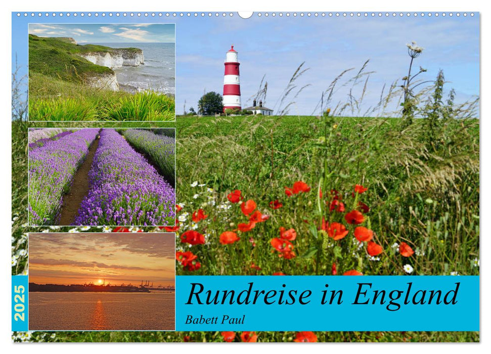 Rundreise in England (CALVENDO Wandkalender 2025)