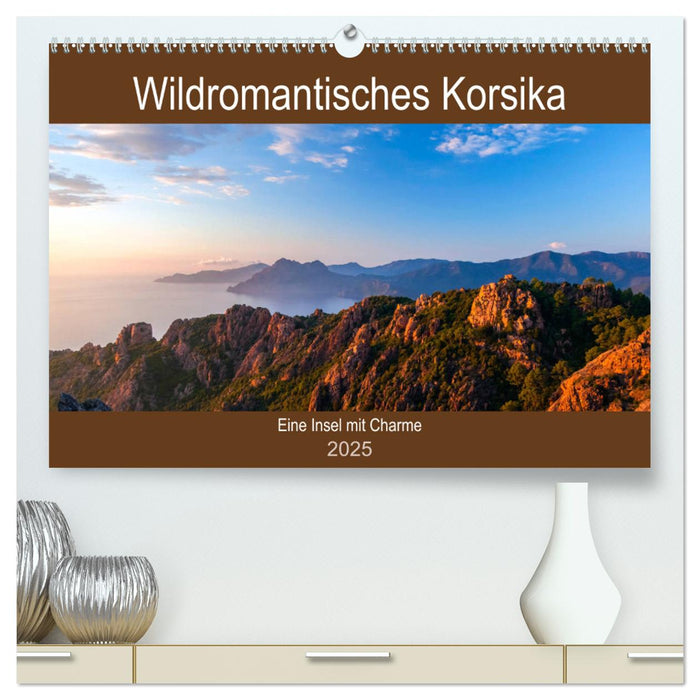 Wildromatisches Korsika (CALVENDO Premium Wandkalender 2025)