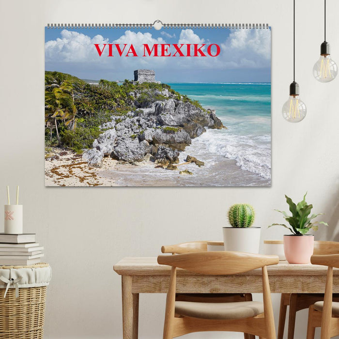 VIVA MEXIKO (CALVENDO Wandkalender 2025)