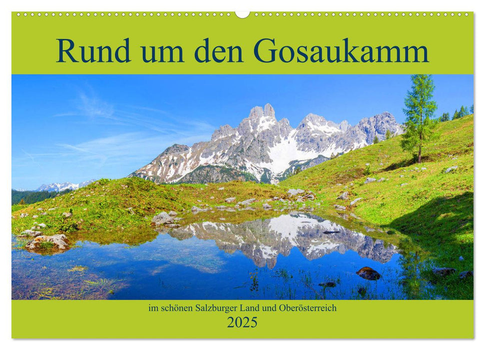 Rund um den Gosaukamm (CALVENDO Wandkalender 2025)