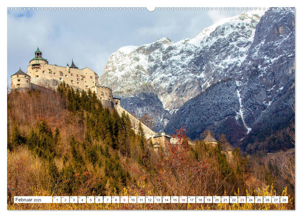 Die Festung Hohenwerfen (CALVENDO Wandkalender 2025)