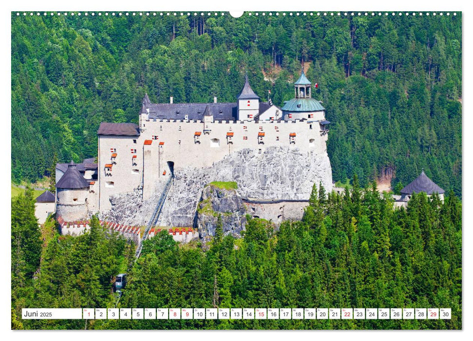 Die Festung Hohenwerfen (CALVENDO Wandkalender 2025)