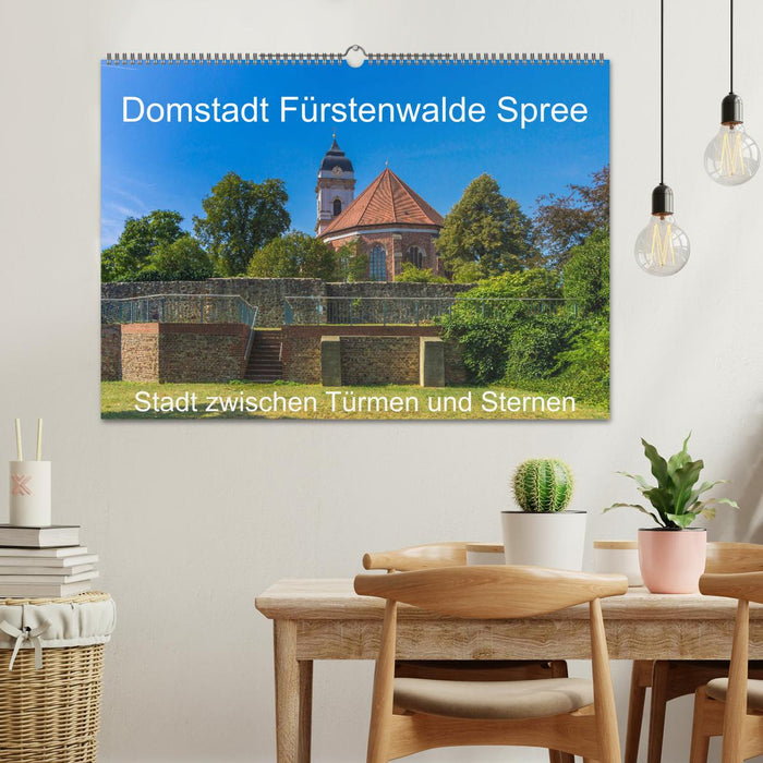 Domstadt Fürstenwalde Spree (CALVENDO Wandkalender 2025)