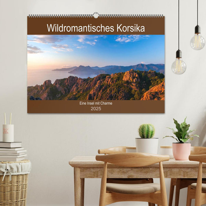 Wildromatisches Korsika (CALVENDO Wandkalender 2025)